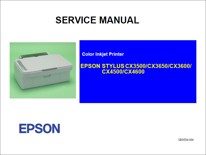 EPSON CX3500_CX3650_CX3600_CX4500_CX4600 Service Manual-1